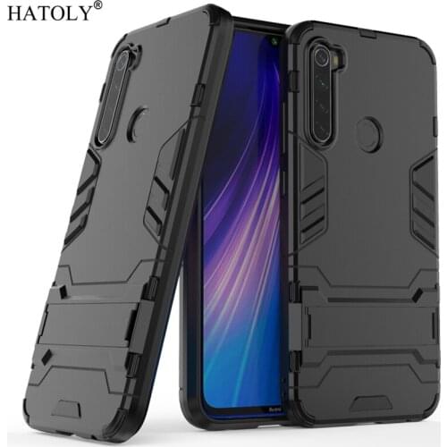 For Xiaomi Redmi Note 8 Case Silicone Robot Armor Shell Hard PC Back Cover for Redmi Note 8 Phone Case for Xiaomi Redmi Note 8