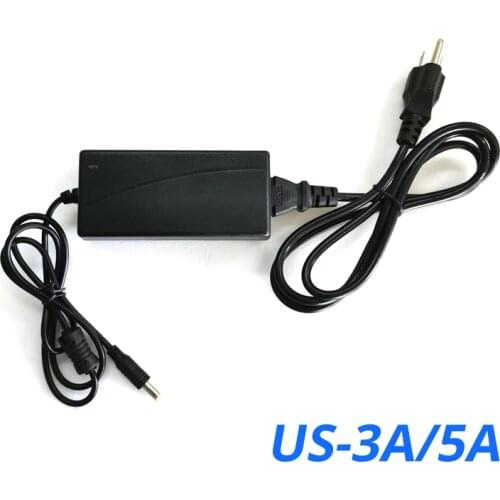 DC 12V-3A/5A US/UK/EU Plug Cord Power Adapter Charger With short circuit automatic protection fit our controller motherboard kit