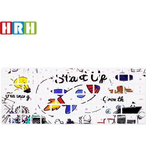 HRH Stylish Design Silicone Keyboard Covers Keypad Skin Protector Protective Film For HUAWEI matebook X Series 3 inch WT-W09