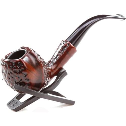 Creative Classic Resin Pipes Smok Smoking Pipe Filter Grinder Herb Tobacco Pipe Smoking Accessories Mouthpiece Cigarette holder