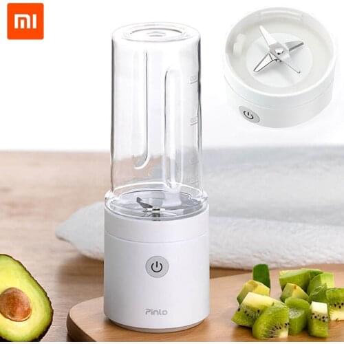 New Pinlo Mini Blender Portable Juicer Mixer Electric Kitchen hand food processor quick juicing cut charging battery Fruit Cup