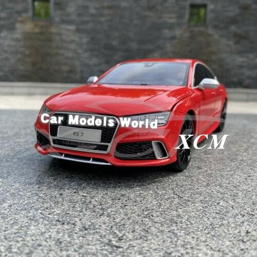 Diecast Car Model for KengFai RS7 4.0T Sportback 2016 (Red) 1:18 + SMALL GIFT