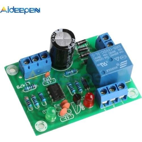 1 Set DC 12V 10A Water Level Controller Module DIY Kit Water Level Switch Sensor Module For Tank Pond (Without Probe)