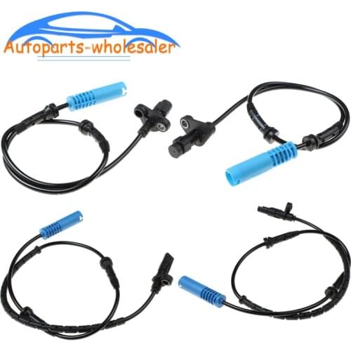 A set 34526756375 34526756376 Front Rear Left Right ABS Wheel Speed Sensor For BMW E39 525 528 540 Car accessories