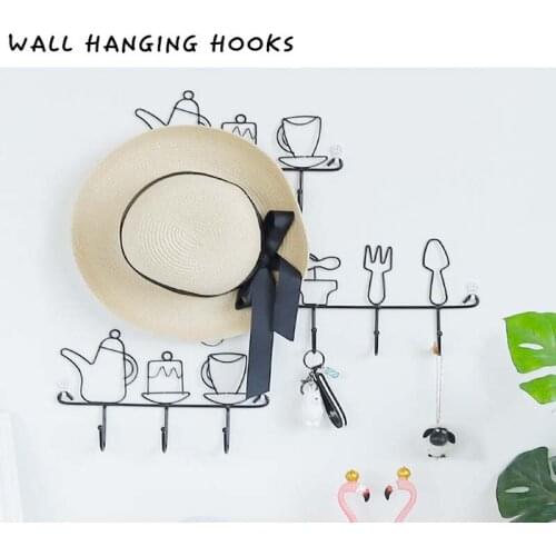 For Kitchen Bathroom Housekeeper on Wall Key Towel Holder Home Accessories Hooks Convenience Clothes Rack Hanger In The Hallway