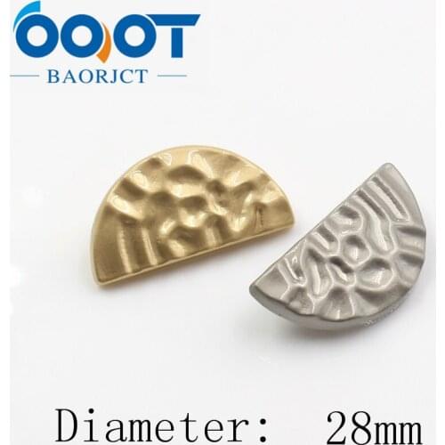 OOOT BAORJCT A-18315-23,10 pcs,28mm High quality classic fashion metal buttons clothing accessories DIY handmade