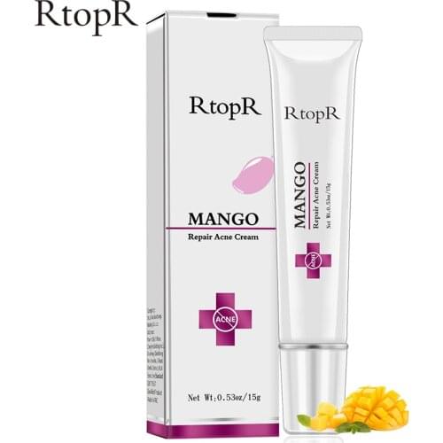 RtopR Acne-Treatment Cream Blackhead Repair Gel Oil-Control Shrink Pores Acne Scar Whitening Moisturizing Cream Korean Cosmetics