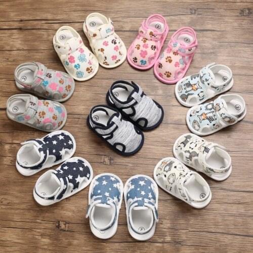 New Summer Children Shoes Toddler Girls Sandals Flower animal Princess Shoes Soft Baby Sandals