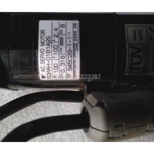 AC Servo Motor SGMAH-01B1A2S Used & Tested Working
