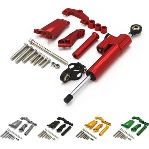 KAWASAKI ER6N ER-6N Steering Damper Stabilizer Mounting Bracket Kit for Kawasaki ER6N 2012-2016 Handlebar Safety Control Set ER6