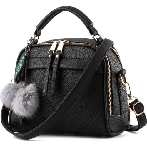 PU Leather Handbag For Women Girl Fashion Tassel Messenger Bags Causal Female Shoulder Bags Ladies Crossbody Bag