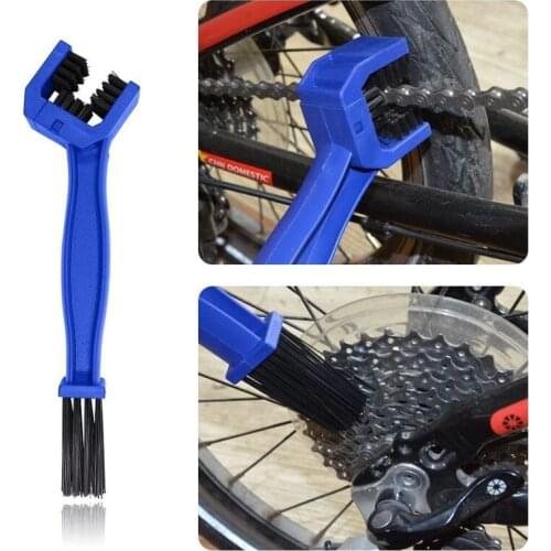 Universal Motorcycle Chain Brushes Cleaner Bike Bicycle Gear Brush Cycling Chain Care Washing Tools Accessories