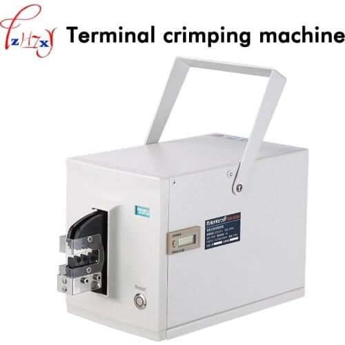 1PC 110/220V Electric end - end - wire machine tools FEK-60EM line pressing pliers electric terminal crimping machine