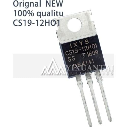 10pcs/lot 100% NEW origina CS19-12HO1 1200V 29A CS1912HO1 CS19-12HO1 CS19-12H01 29A 1200V TO220 Triode Transistor TO-220