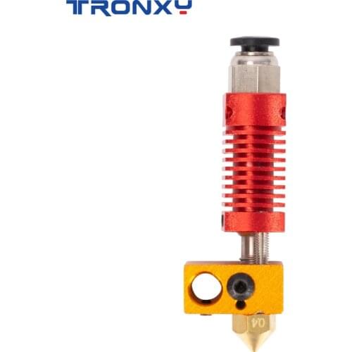 2020 Newest Tronxy 3D Printer Orange Extrusion Head Strong Compatibility