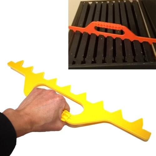 5PCS Supplies Beehive Measureing Distance Tools Farm Beekeeping Plastic Frame Spacer 8 9 Frames Bee Hive Spacing Ranging Garden