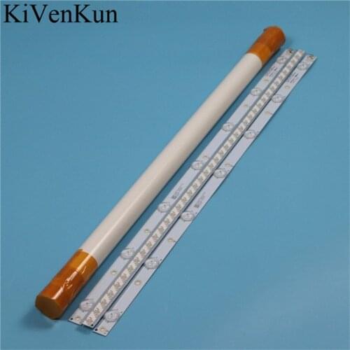 7 Lamp 620 mm LED Backlight Strips For Philips 32PHT4201/60 Bars Kit TV LED Line Band HD Lens GJ-2K16 D2P5-315 D307-V2.2 LB32080