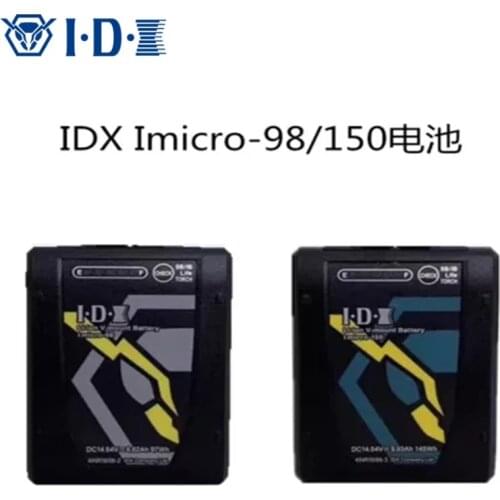 IDX Imicro-98 / 150 DUO-C198 Mini V-port battery pocket v mount battery Tilta Battery Plate For BMPCC 4K 6K A7S3 a7sIII Camera