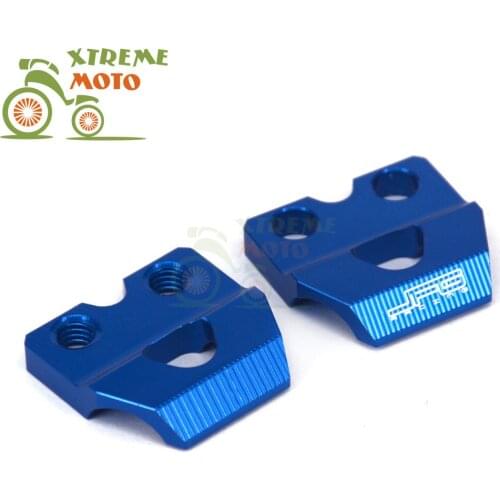 CNC Front Brake Line Hose Clamps Bracket For YAMAHA YZ125 YZ250 YZ250F YZ450F 05-08 WR250F WR450F 05-15 WR250X WR250R 07-16