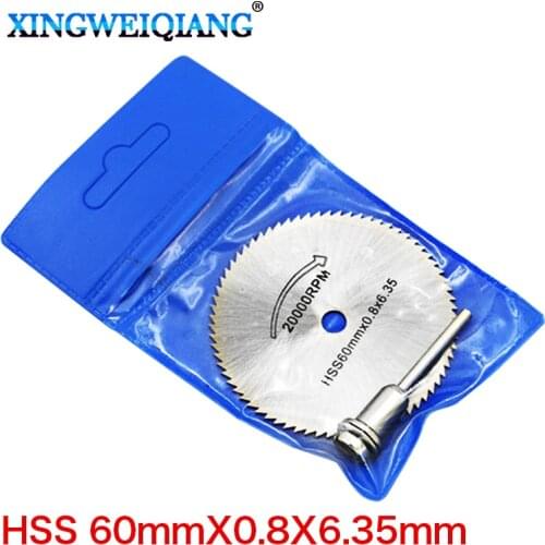 22mm-60mm 6.35 metal cutting disc dremel rotary tool circular saw blade dremel cutting tools for woodworking tool cut off