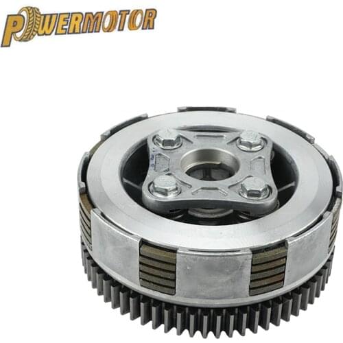 5 Disc 67 Teeth Motorcycle Complete Manual Clutch Assembly For YX YinXiang 140 150 160cc Horizontal Engines Monkey Bike Part