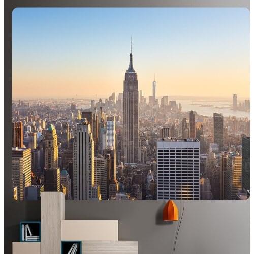 New York landscape home art tapestry hippie bohemian decoration bedroom psychedelic scene backdrop wall sheets