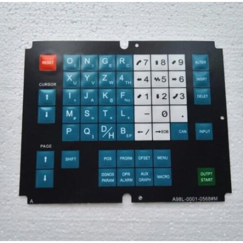 New A98L-0001-0568#M A98L-0001-0568#T Operation panel button film