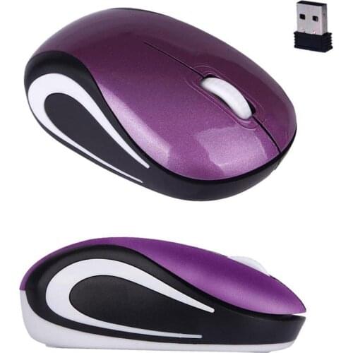 Whole Sale Wireless Cordless Mouse Slient 3 Buttons Computer Mouse 1200DPI Gaming Mice 2.4G Optical Mouse Gamer for PC Laptop