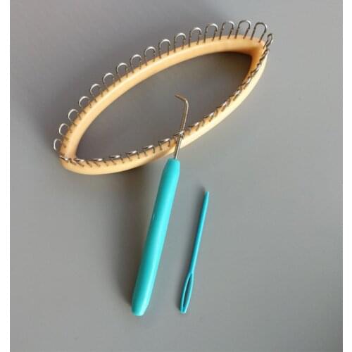 Plastic DIY Tool Weaving Socks ABS Looms for Yarn Cord Knitter Knitting Wool Loom Circular Knit D2TD