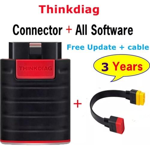 THINKCAR Thinkdiag ( Full Software 2 Year Free Update) Full System OBD2 Diagnostic Tool Powerful than AP200