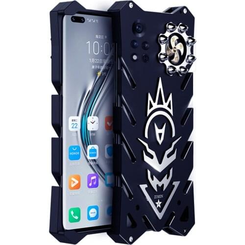 Shockproof Aluminum Metal Body Fundas Cover for Huawei Honor V40 HonorV40 5G 6.72 Inch Case Coque Protective Shell Housing