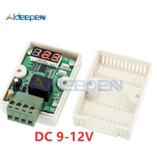 DC 12V 20A Relay car battery Undervoltage Module protection controller Power switch Voltage time delay power on/off adjustable