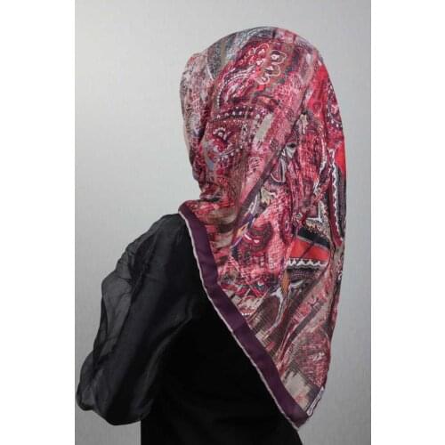 SCARFELLA SOFT HAND DİKİŞLİ SCARF DESEN-44 - RENK-03