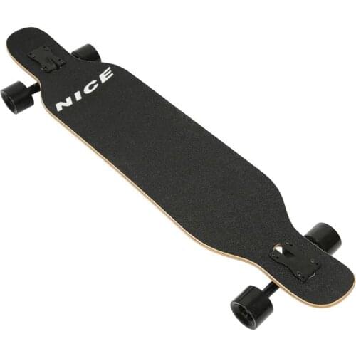 Skateboard 106*25.5*12cm Beginner Adult Kids Double Rocker Four-Wheeled Board Professional Board High Speed Drift Skateboard HWC