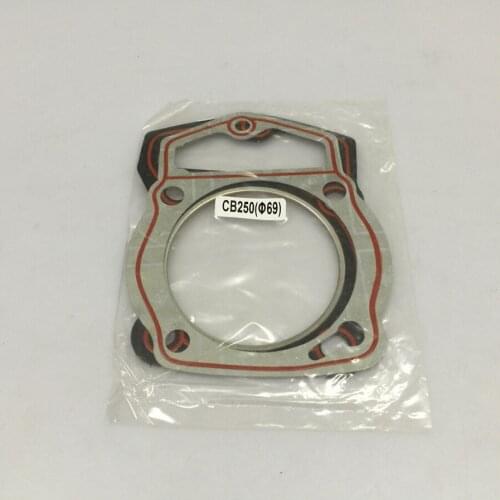 STARPAD For Zongshen CB200 CB250 69mm motorcycle accessories conversion engine cylinder pad free shipping