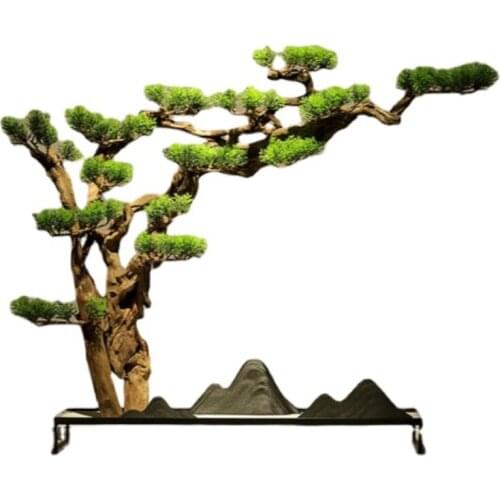 Neo Chinese Style Ornaments Zen Hallway Creative Weathered Wood Home Living Room Gift Decoration Home Decore Decor