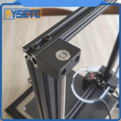 The top of the Z-axis screw is equipped with aluminum alloy parts for 3D printers, used for Tornado Creative CR-10 ENDER 3 Ender