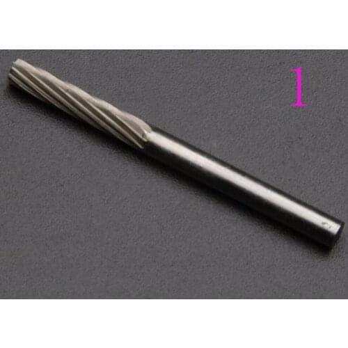 1piece 1# 3x3mm Tungsten carbide rotary burrs grinding head wheel for metal cutters