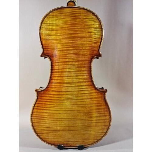 70-y old Spruce! Stradivarius 1727 violin 4/4 Top Oil Varnish European spruce violino & bow case strings Aubert Bridge