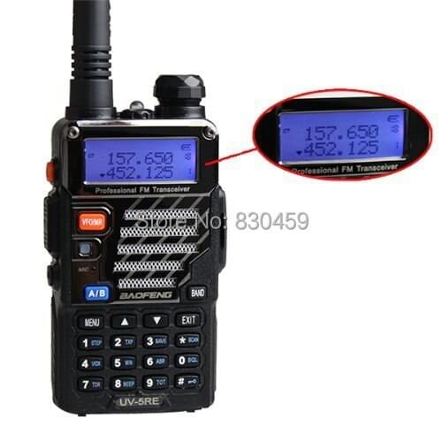 BAOFENG UV-5RE Dual Band Amateur Radio with free Earpiece