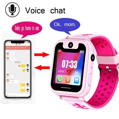 S6 Child Watch Touch Screen Smart Watch LBS Tracker Remote Camera Anti Lost SOS Alarm SIM Calls Device Kids watch
