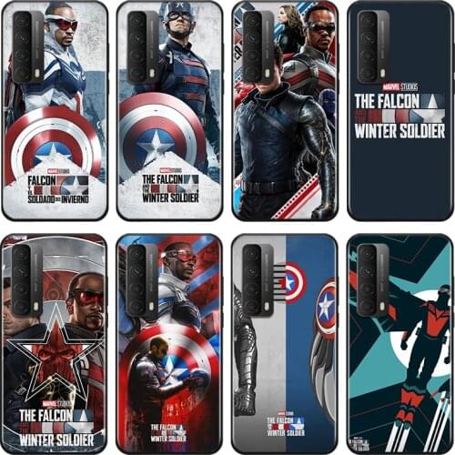 The Falcon and the Winter Soldier For Huawei Y9A Y9S Y9 Y8P Y8S Y7A Y7P Y7 Y6 Y6P Y6S Y5P Y5 Prime Pro 2019 2020 Phone Case