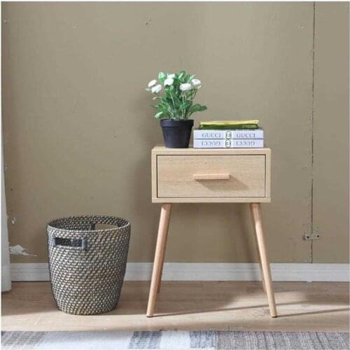 Mesa Auxiliar Meuble Maison Nordic European Retro Wooden Quarto Cabinet Bedroom Furniture Mueble De Dormitorio Nightstand