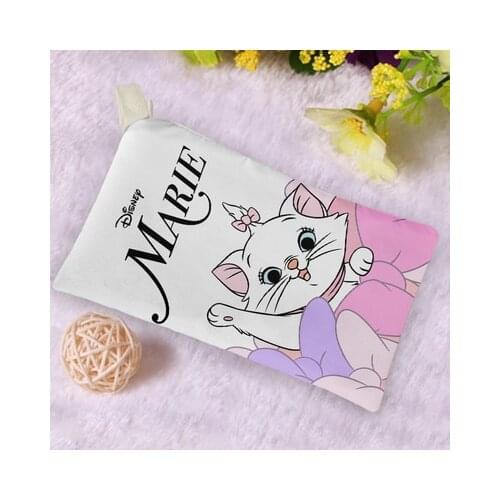 Disney Marie Cat Anime Figures Cartoon Product Cosplay Accessories Customized Coin Pen Storage Bag Gifts Unisex Gift