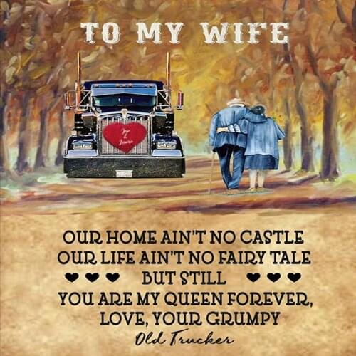 Flannel Thicken Blankets To My Daughter Son Wife Letter Print Quilts Dad Mom For Mail Daughters Love Encourage And Air Blankets