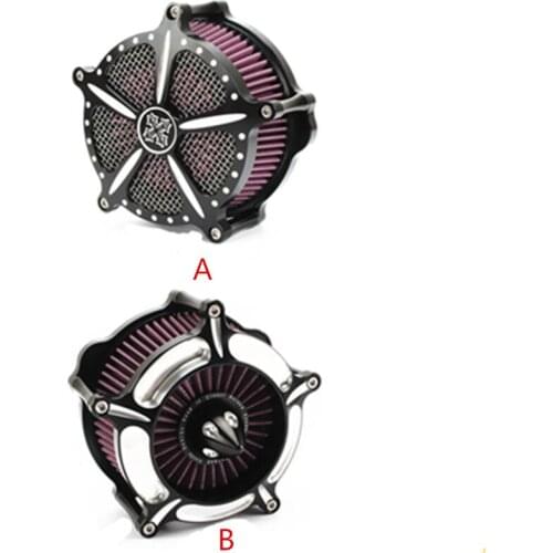 Motorcycle CNC Air Cleaner Intake Filter For Harley 1991-2016 XL Sportster XL883 Iron 883