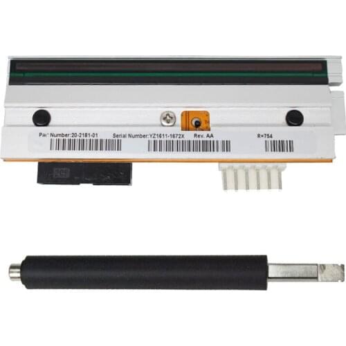For Datamax I-4208 I4208 Printer, 20-2181-01 Print head + ROL15-2761-04 Printer Rubber Roller (new style)
