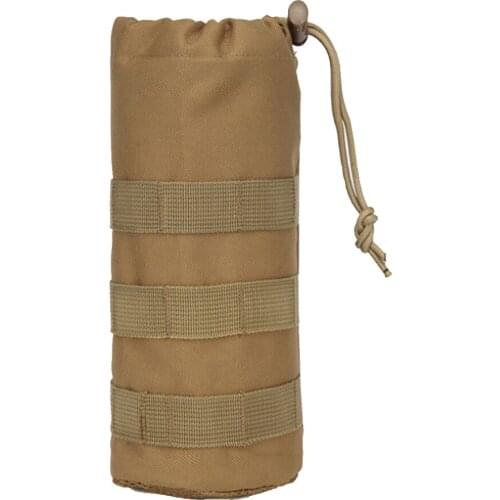 Tactical Military Water Bottle Bag Holder Carrier Outdoor Camping Hiking Kettle Molle Pouches
