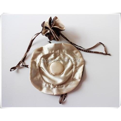 Customized Logo Hot Pouch Satin pouch Drawstring Jewelry bag Gift Bags free shipping