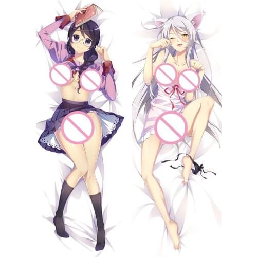 2017 update Anime Bakemonogatari characters Hanekawa Tsubasa otaku Dakimakura body pillow cover case Hugging Body pillowcase